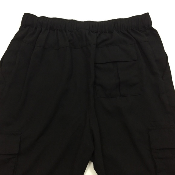 SILENCE+NOISE Front overlay Cargo Harem Crop Pants - Picture 7 of 8